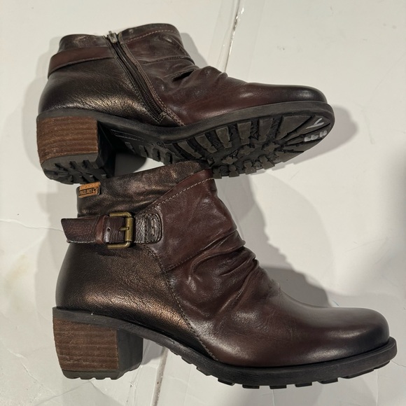Pikolinos Leather Ankle Boot Size 38 - Picture 5 of 16